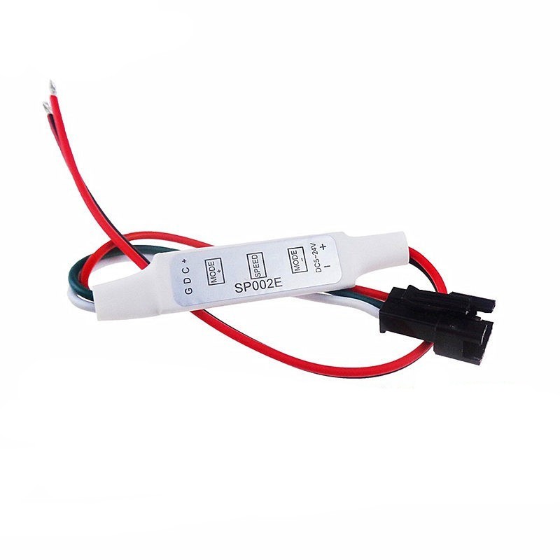 Mini 3keys LED Pixel Strip Controller WS2812B WS2811 WS2812 SK6812 UCS1903 พิกเซล LED Strip Light 3 