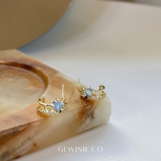 Gewinie.co - Baby blue geminie earrings