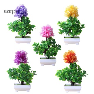 AG 1Pc Garden Decoration Artificial Bonsai Plant Tree Flower Ornament