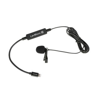 Saramonic Lavalier mic for iOS devices with signal converter and lightning connector