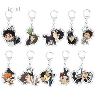 พวงกุญแจ ชนิดอะคริลิค จี้ลายอนิเมะ Haikyuu สไตล์แฟชั่น