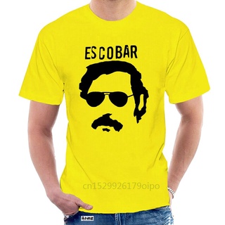 เสื้อยืดแขนสั้น พิมพ์ลายกราฟิก Pablo Escobar Cocainer Drug Lord Cocainer Kingpin สําหรับผู้ชาย 016160 @061855