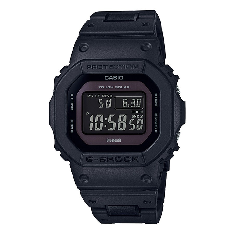Casio G-Shock นาฬิกาข้อมือผู้ชาย สายผสมสเตนเลสสตีล/เรซิน รุ่น GW-B5600BC,GW-B5600BC-1B - สีดำ