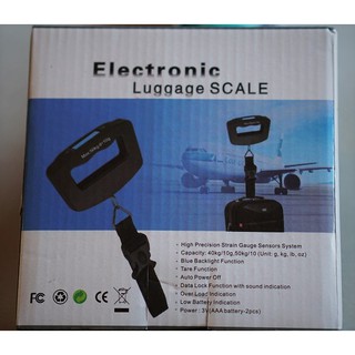 Portable Electronic Luggage Scales 50 Kg อุปกรณ์การเดินทาง ที่ชั่งน้ำหนักกระเป๋า