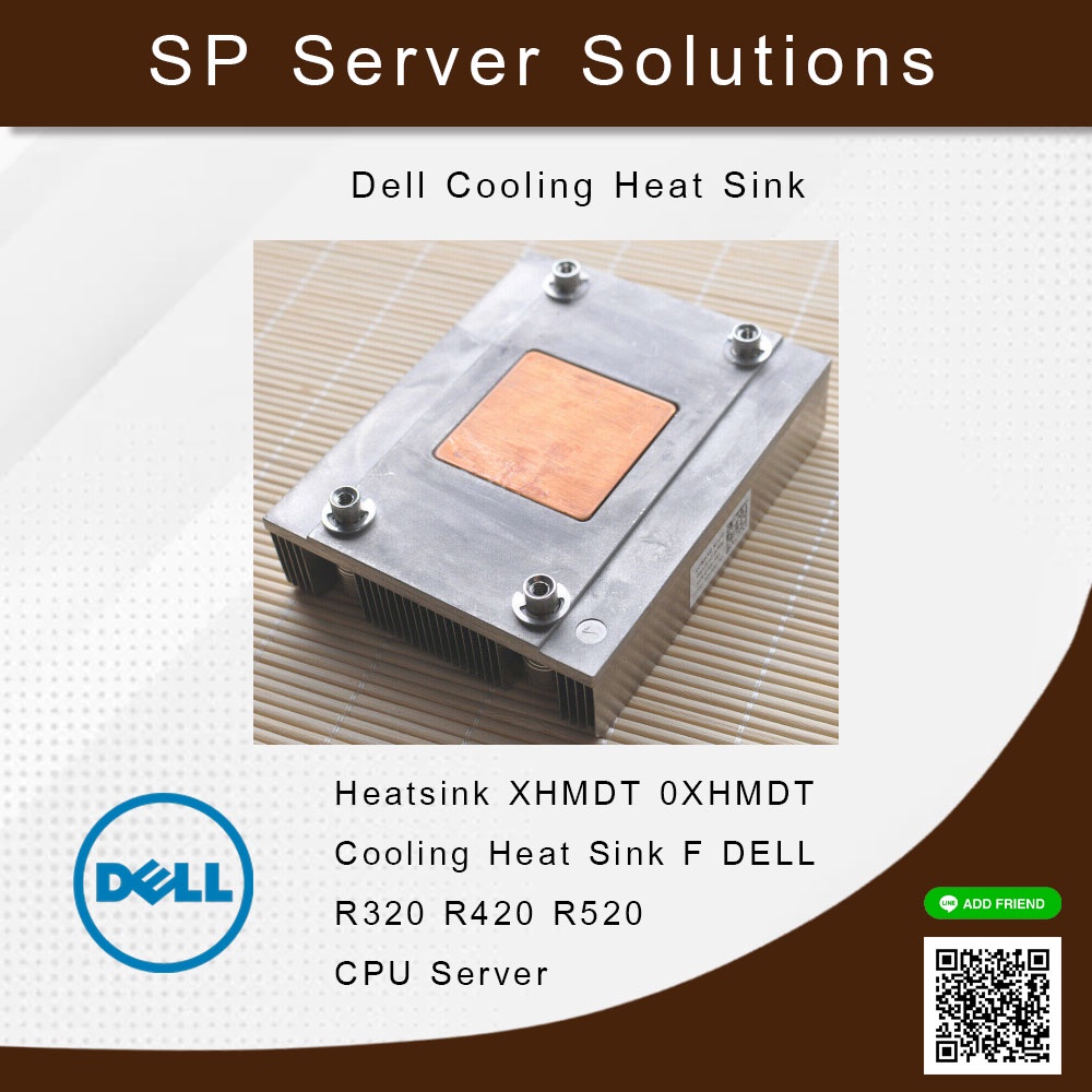 DELL R320 R420 R520 CPU Server Heatsink XHMDT 0XHMDT Cooling Heat Sink F