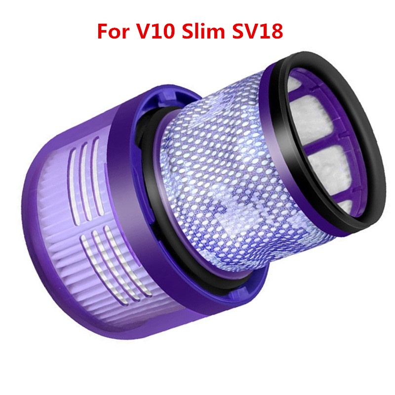 โพสต์-ตัวกรองสําหรับ Dyson V10 Digital Slim/SV18 เครื่องดูดฝุ่นไร้สายล้างทําความสะอาดได้อุปกรณ์เสริมทดแทน