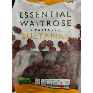 SULTANAS  500g ESSENTIAL WAITROSE