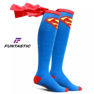 [ใส่โค้ด FEB2L15  ลดเพิ่ม 15%] funtastic47 - ถุงเท้า Superhero #67