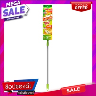 ไม้ม็อบดันฝุ่นอเนกประสงค์ SCOTCH-BRITE BASIC 11 นิ้ว สีเขียว ไม้ม็อบและอุปกรณ์ DUST MOP SCOTCH-BRITE BASIC 11" GREEN อุป