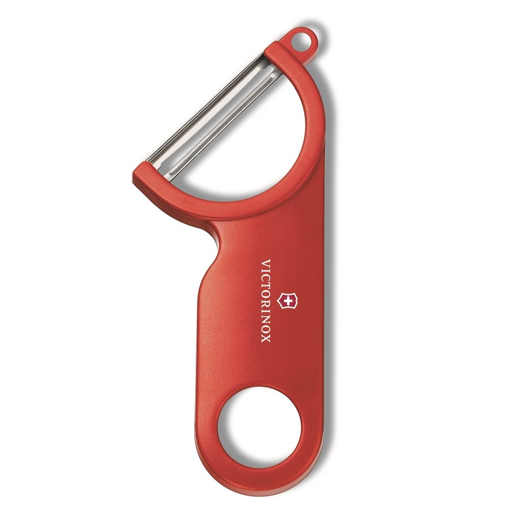 [GENUINE] พร้อมส่ง VICTORINOX PEELER ที่ปอกผลไม้..Made in Switzerland สีแดง (7.6073) - รูปที่ 2