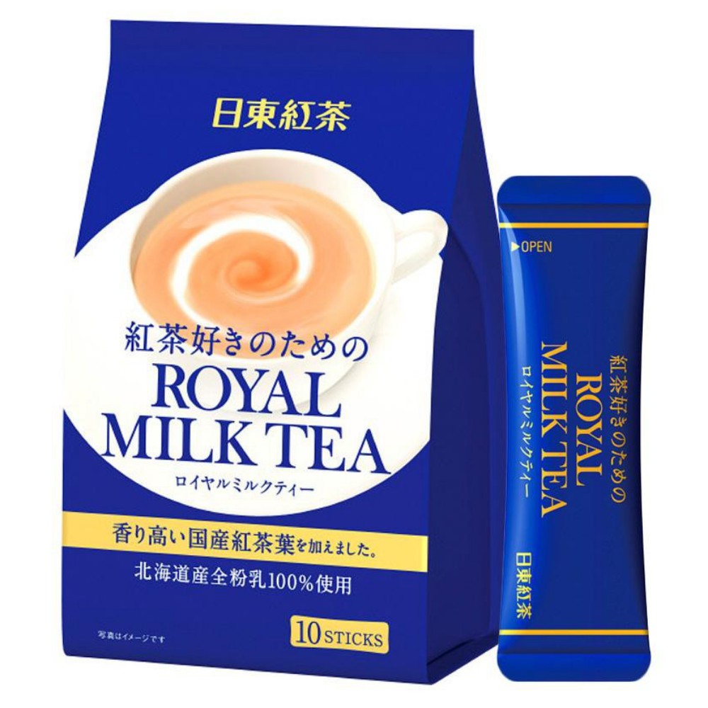 Work From Home PROMOTION ส่งฟรี Royal Milk Tea รอยัล มิลค์ที ชานมพระราชา ชานม พรีเมี่ยม (Japan Imported) 14g. x 10 ซอง kGHl  เก็บเงินปลายทาง