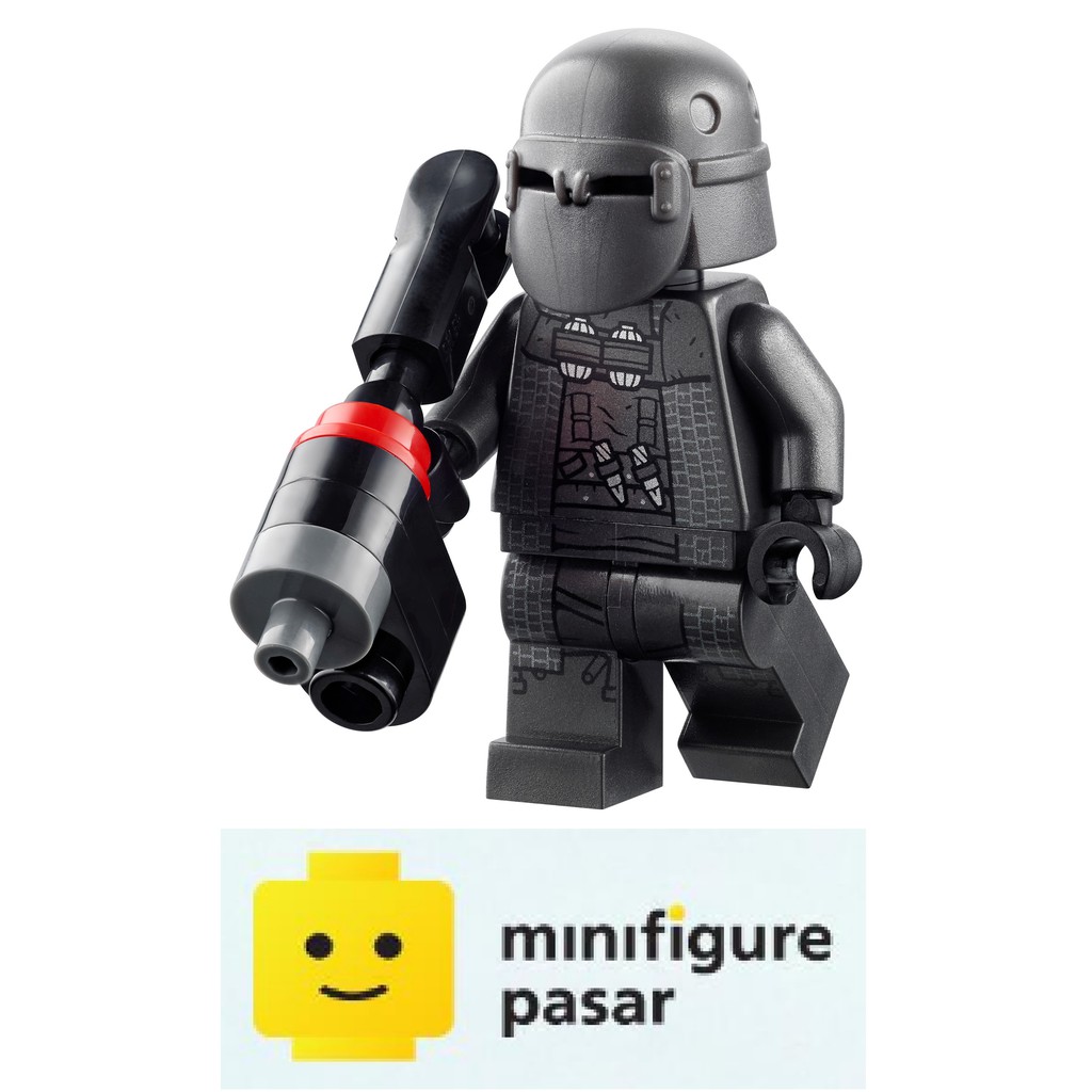 Sw1099 Lego Star Wars ตอนที่ 9 75284 - Knight of Ren Cardo Minifigure w Weapon - ใหม่