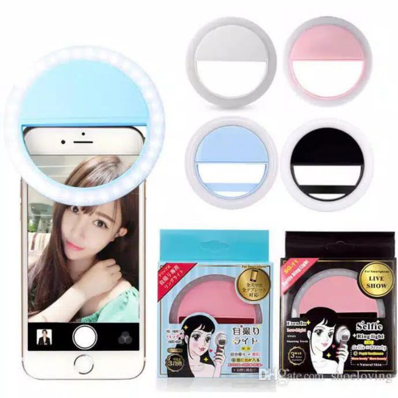 [100gr] E014 | RINGLIGHT/LED SELFIE LIGHT RING/TEMPERATURE LIGHT/BIGO LIGHT