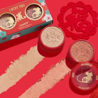 ของแท้ Colourpop Lucky You - Limited Edition Blush &amp; Highlighter Duo