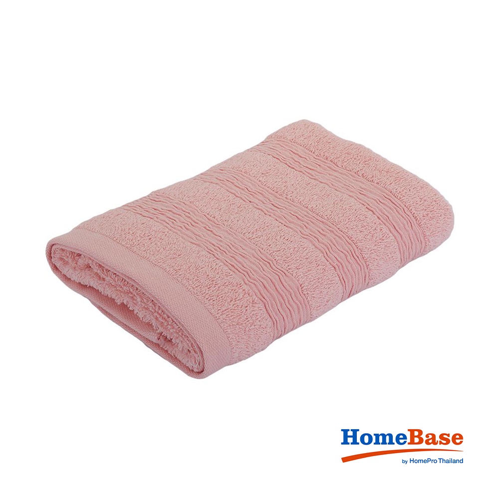Homebase HLS PURL ผ้าเช็ดตัวผ้าฝ้าย W81xD0.2xH40 Cm สีส้ม