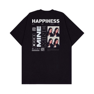 เสื้อยืดโอเวอร์ไซส์เสื้อยืด พิมพ์ลายรูปภาพ Aesthetic สไตล์สตรีท เลือกลายได้S-3XL