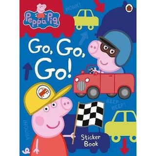 Peppa Pig: Go, Go, Go!: Vehicles Sticker Book (Peppa Pig) หนังสือภาษาอังกฤษ