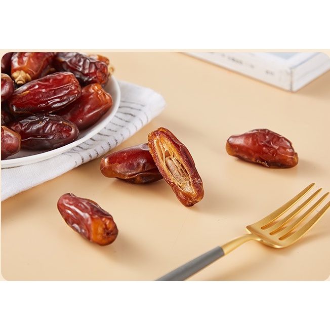 [ส่งด่วน] อินทผาลัม =250กรัม= อินทผาลัมไร้ก้าน อินทผาลัมธรรมชาติ อินทผลัม [พร้อมทาน]เกรด AAA - รูปที่ 4