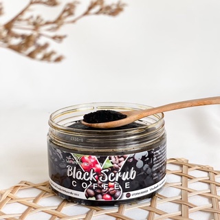 แบล็คสครับ Black Scrub Coffee สครับกาแฟ 250 กรัม