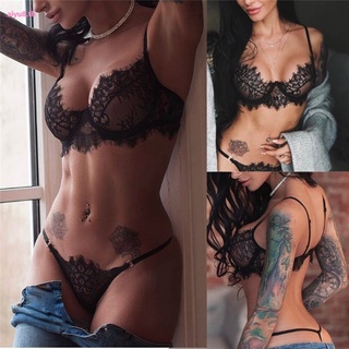 Sexy Lingerie Set Fashion Lace Underwear Womens Bra Panties Underwear Set