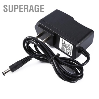 Superage อะแดปเตอร์แปลงชาร์จไฟ Ac 100V-240V ปลั๊ก Us Dc 6V 1A 5.5มม. 1 ชิ้น