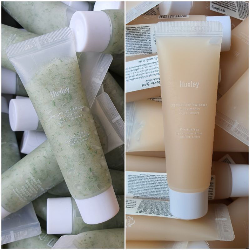 (Sale🔥พร้อมส่งแท้💯) Huxley Scrub Mask 30g/ Huxley Good Night Mask  / Huxley travel mini