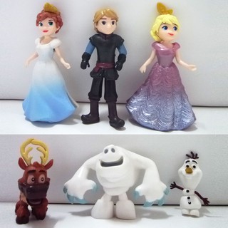 Disney Frozen Figure โมเดลโฟรเซ่น 6 ตัว