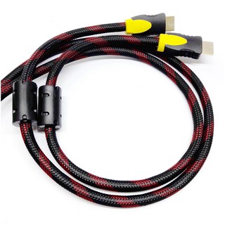 สาย HDMI Cable(M/M) HD 1080p V1.4 ยาว 1.8 เมตร (สายถัก)