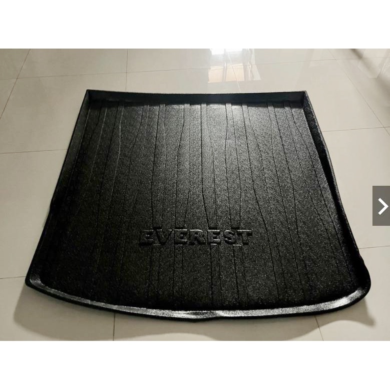 ถาดท้ายรถยนต์/ถาดวางของท้ายรถ/ถาดสัมภาระ ฟอร์ด เอเวอร์เรส Ford Everest 2015-2023 แผ่นใหญ่