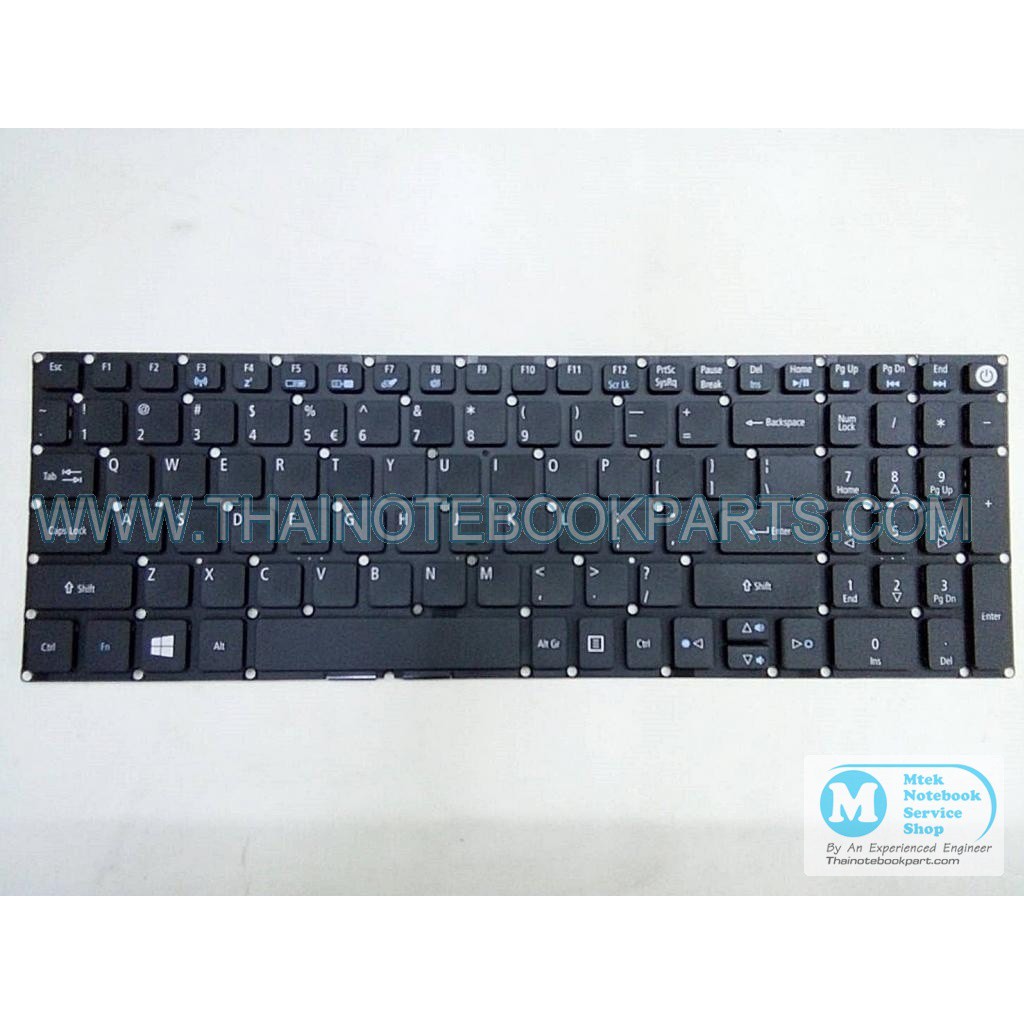 คียบอร์ดโน้ตบุ๊คAcer Aspire E5-573 E5-573G E5-573T E5-573TG E5-722 Notebook Keyboard