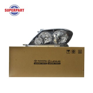 ไฟหน้า(เสื้อ)  FORTUNER แท้ห้างTY  ซ้าย(โคมดำ)  (81106-0K100)