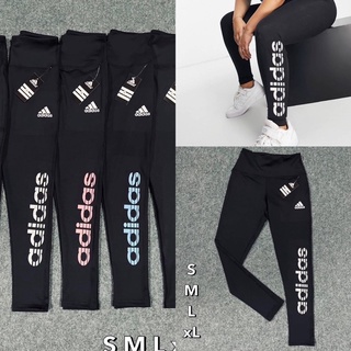 พรี 4 วัน✅ Adidas จาก 990฿ เลคกิ้งขายาว เลคกิ้งออกกำลังกาย กางเกงรัดรูป กางเกงกระชับสัดส่วน เลคกิ้งโยคะ Legging pants