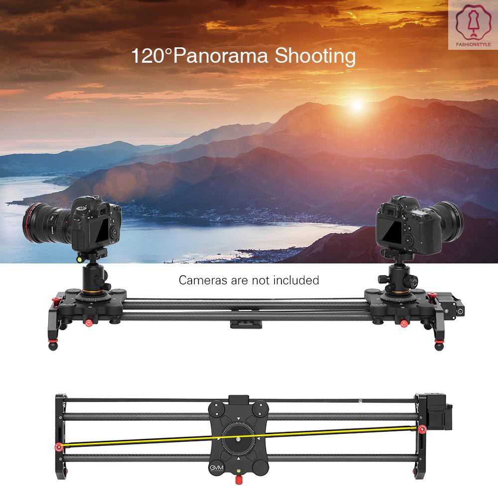 GVM GP80QD 80cm/2.6ft Carbon Fiber Motorized Camera Track Slider Dolly