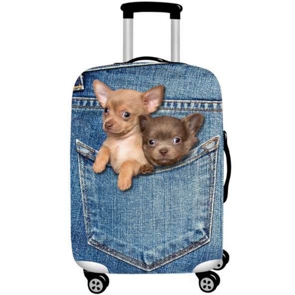 ผ้าคลุมกระเป๋าเดินทางกันน้ำหนา (not include suitcase)