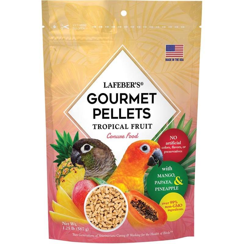 Lafeber Conure Tropical Fruit Gourmet Pellets  1.25 lb