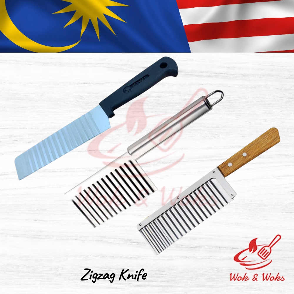Potatoes Zigzag Knife / Pisau Kentang Zigzag