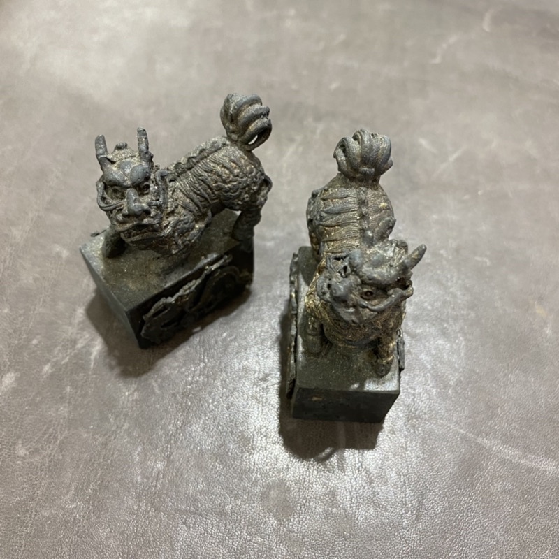 💠 กิเลน Qi Lin  1คู่ สูง 1“,21/2"  นำโชค ทองเหลือง ป้องกันสิ่งไม่ดี ช่วยเสริมความเจริญรุ่งเรือง และช