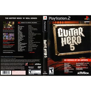 GUITAR HERO 5 [PS2 US : DVD9 1 Disc]