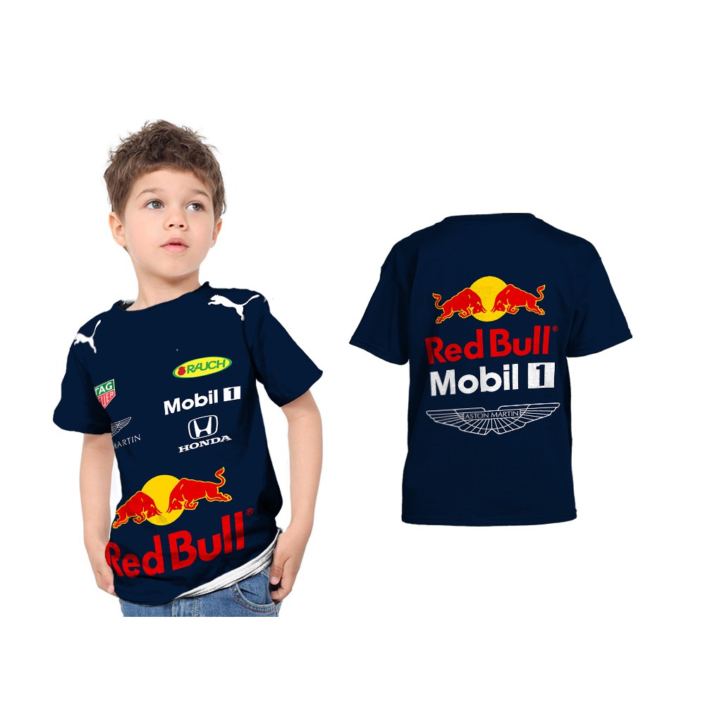 [Riashop] - เสื้อยืดเด็ก REDBULL | เสื้อยืดแขนสั้น Redbull | เสื้อยืด Redbull FullPrint