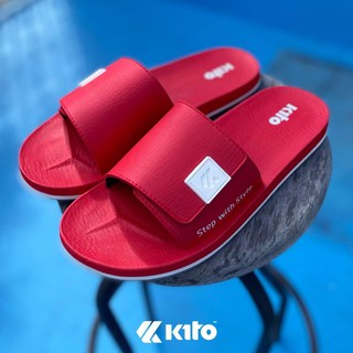 Kito.รองเท้าแตะสวมกีโต้​ รุ่นใหม่​ พื้นเสริม​ นิ่ม​ ไม่ลื่น​ ใส่ได้ทั้งหญิงและชาย เบอร์36-43​ AB17