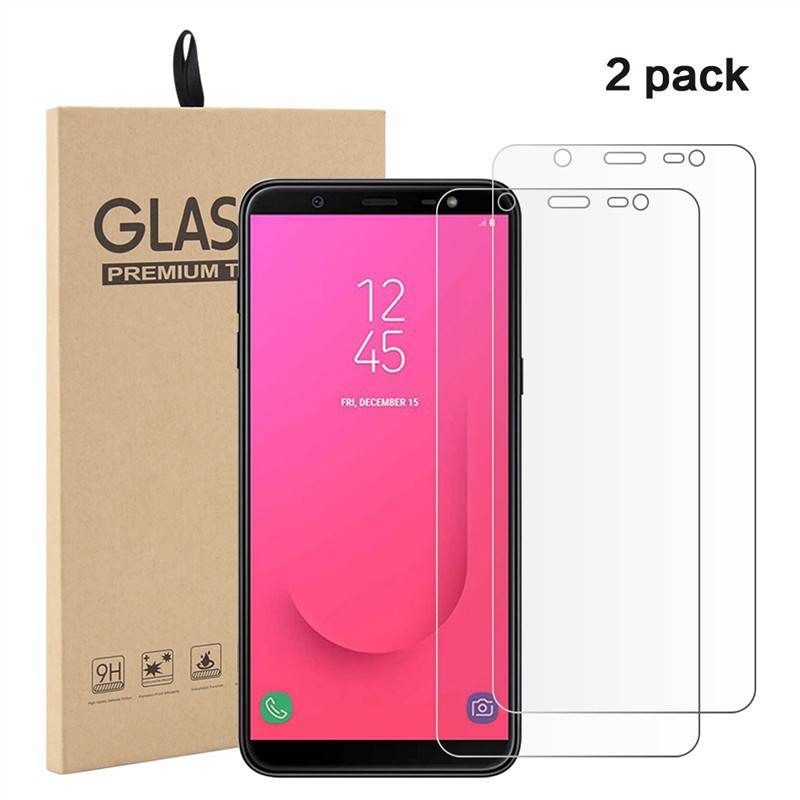 ฟิล์มกันรอยหน้าจอ Samsung Galaxy j8 2018 2 ชิ้น Phone tempered glass