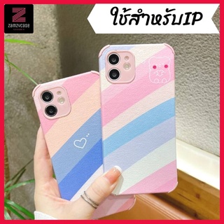 -พร้อมส่งในไทย-เคสซิลิโคนพิมพ์ลายดอกไม้ สไตล์เรโทร TPU นิ่ม ใช้สำหรับIPทุกรุ่น #255