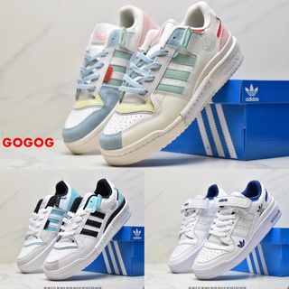 Adidas Originals Forum 84 รองเท้าผ้าใบลําลอง ข้อสั้น สําหรับทุกเพศ 7H