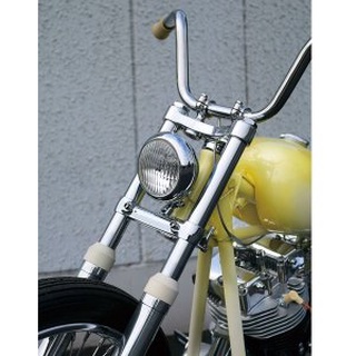 4-1/2 Chrome Smooth Headlight [BK036]