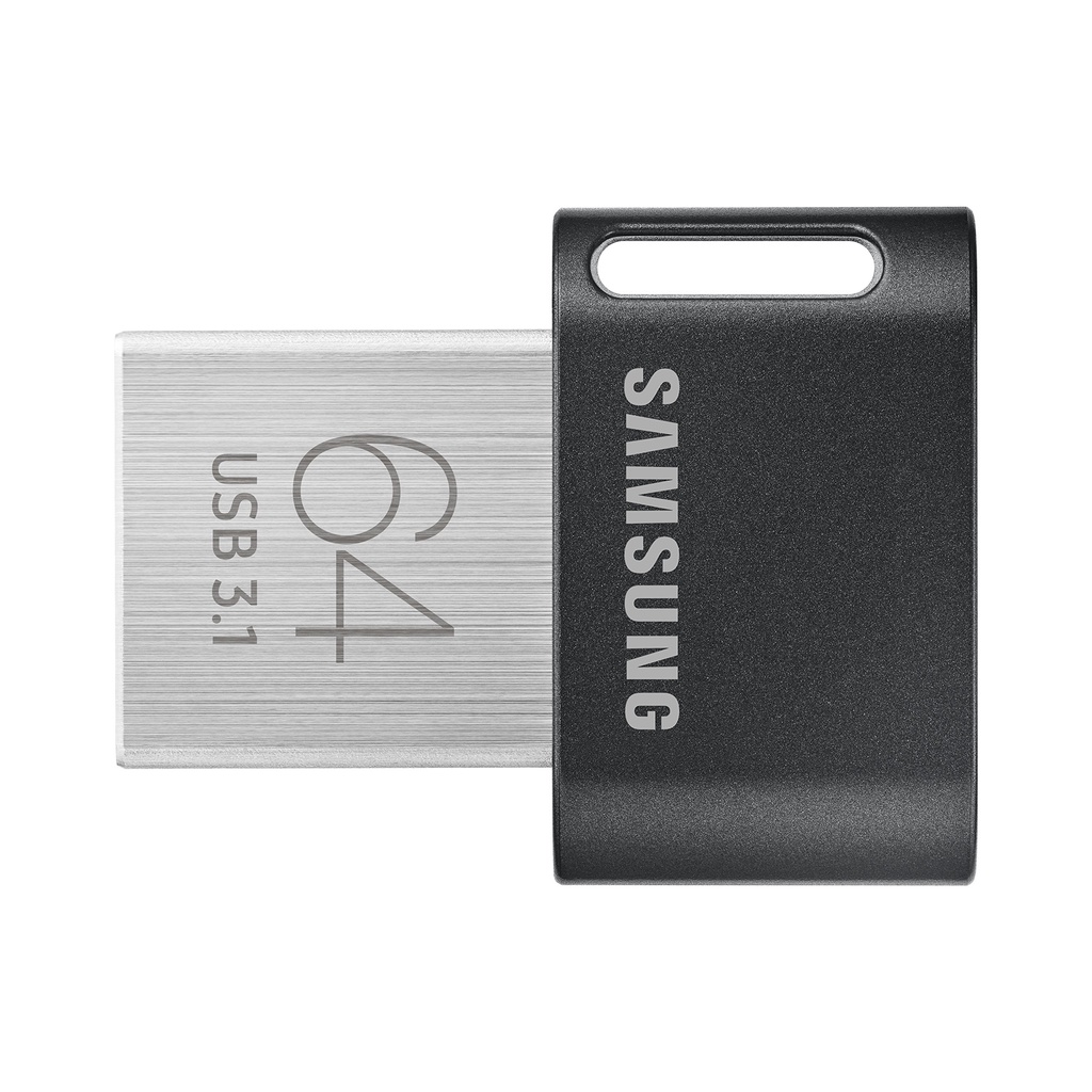 แฟลชไดรฟ์ SAMSUNG FIT Plus 64GB - 300MB/s 128GB - 400 MB/s 256GB - 400MB/s USB 3.1 สีเทา