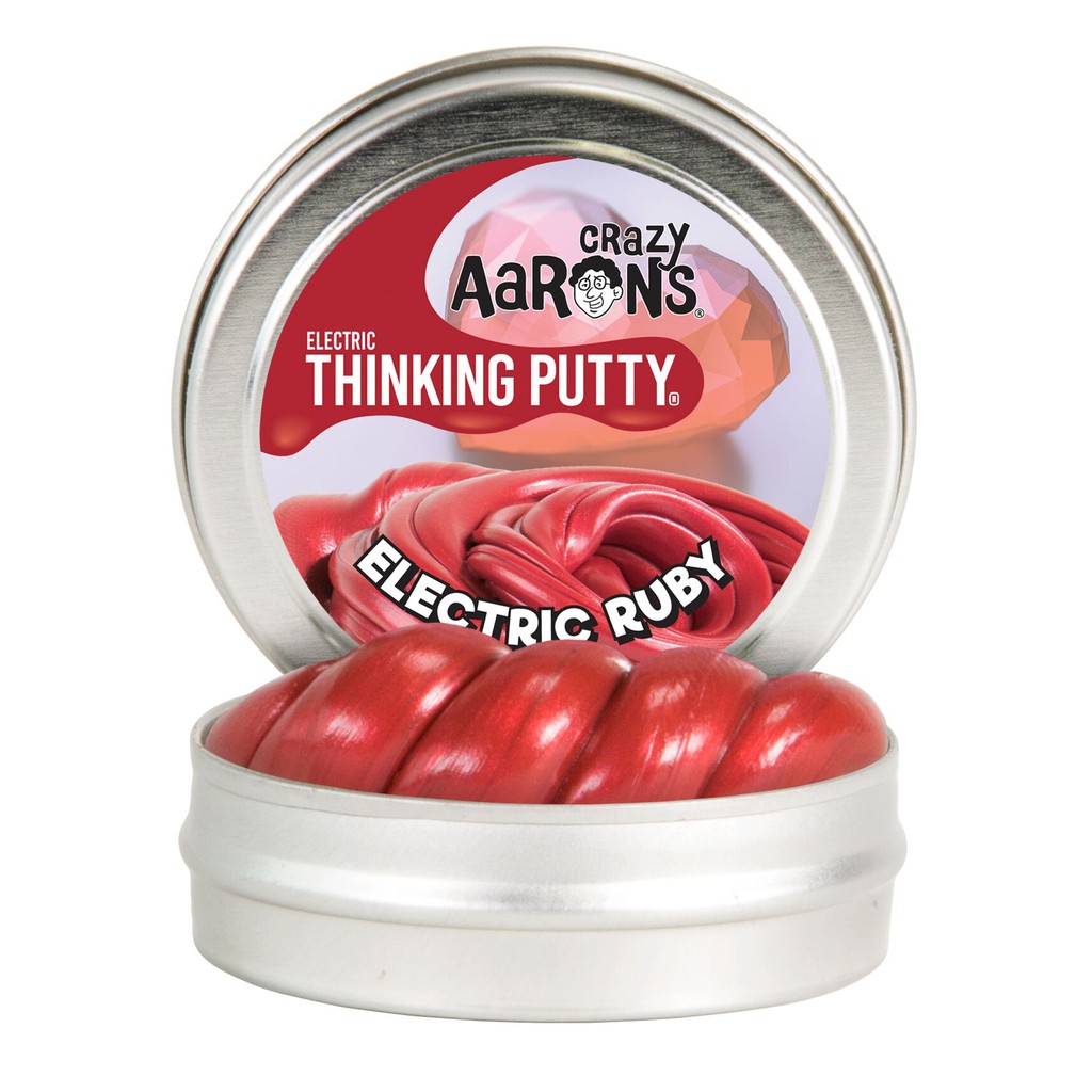 Crazy Aaron's Thinking Putty รุ่น RUBY (Electric) ดินน้ำมันวิทยาศาสตร์