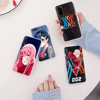 Ml-109 เคสโทรศัพท์มือถือแบบนิ่ม ใส ลาย Franxx สําหรับ Realme Narzo 50a Prime 50 C11 C12 C25 C20 C20A C21 C21Y C25Y C25S