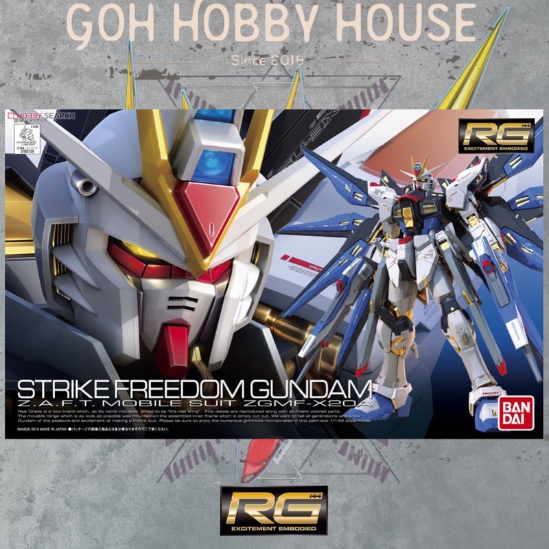BANDAI RG 1:144 STRIKE FREEDOM GUNDAM [14]