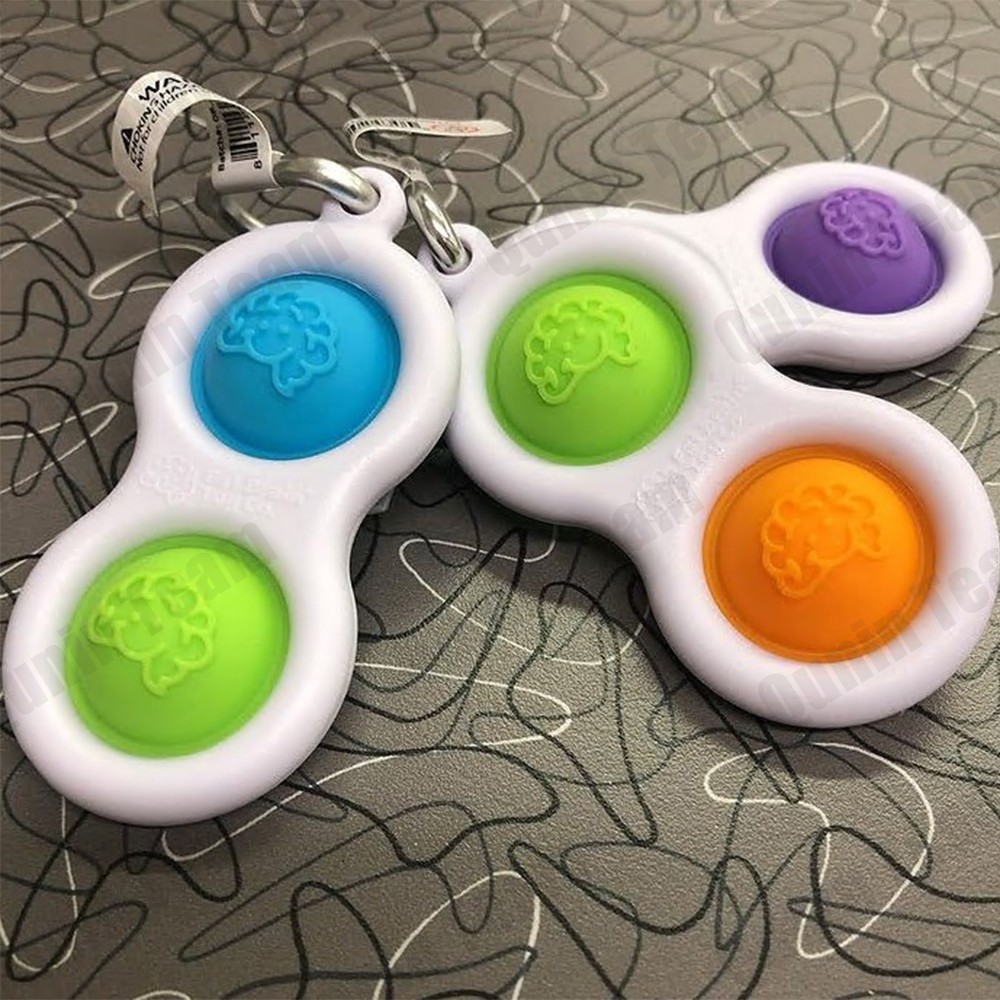 fat brain dimpl keychain