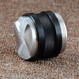 แทมเปอร์กดกาแฟ Ecocoffee ESPRESSO Tamper 58MM.  แทมเปอร์ มาการอง ฆ้อน บดเมล็ดกาแฟ บดอัด2ด้าน 2IN1 -สินค้ามีพร้อมส่ง-